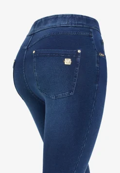 Freddy Pantaloni N.O.W.® jersey denim vita alta e spacchi sul fondo-Donna Jeans E Pantaloni|Tutti I Pantaloni
