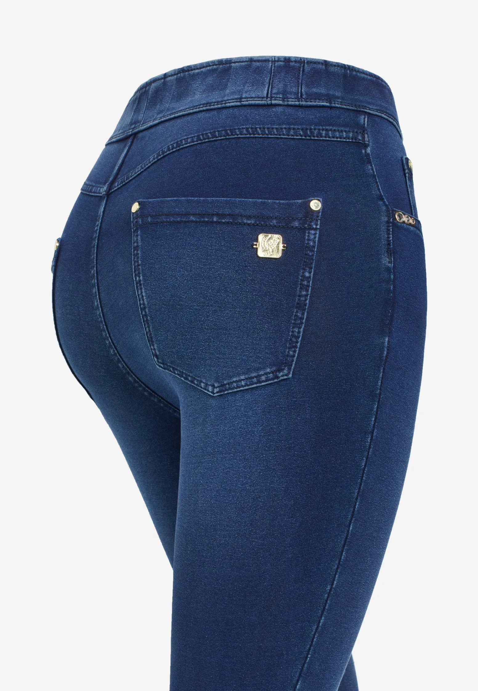 Freddy Pantaloni N.O.W.® jersey denim vita alta e spacchi sul fondo-Donna Jeans E Pantaloni|Tutti I Pantaloni