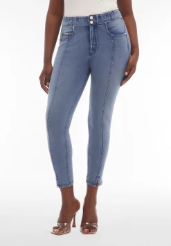 Freddy Pantaloni N.O.W.® jersey denim vita alta e spacchi sul fondo-Donna Jeans E Pantaloni|Tutti I Pantaloni
