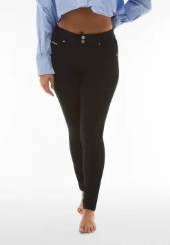 Freddy Pantaloni N.O.W.® skinny a vita media in jersey ecologico-Donna Jeans E Pantaloni|Tutti I Pantaloni