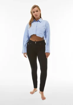 Freddy Pantaloni N.O.W.® skinny a vita media in jersey ecologico-Donna Jeans E Pantaloni|Tutti I Pantaloni