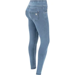 Freddy Pantaloni N.O.W.® skinny a vita alta in jersey denim-Donna Jeans E Pantaloni|Tutti I Pantaloni