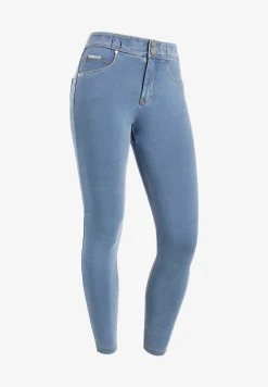 Freddy Pantaloni N.O.W.® skinny a vita media in jersey denim-Donna Jeans E Pantaloni