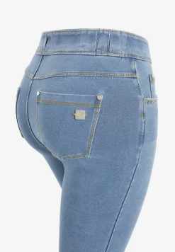 Freddy Pantaloni N.O.W.® skinny a vita media in jersey denim-Donna Jeans E Pantaloni