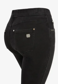 Freddy Pantaloni N.O.W.® skinny a vita media in jersey denim-Donna Jeans E Pantaloni
