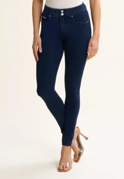 Freddy Pantaloni N.O.W.® skinny a vita media in jersey denim-Donna Jeans E Pantaloni