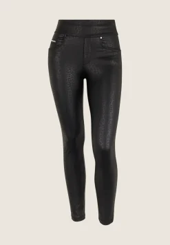 Freddy Pantaloni N.O.W. skinny in Similpelle Leopardata in tono-Donna Jeans E Pantaloni|Tutti I Pantaloni