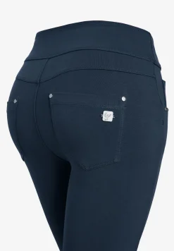 Freddy Pantaloni N.O.W.® skinny vita media risvoltabile in jersey-Donna Jeans E Pantaloni