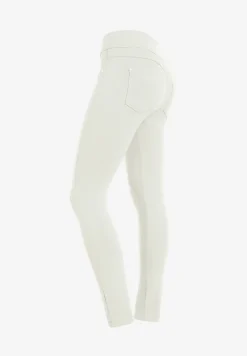 Freddy Pantaloni N.O.W.® skinny vita media risvoltabile in jersey-Donna Jeans E Pantaloni