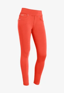 Freddy Pantaloni N.O.W.® skinny vita media risvoltabile in jersey-Donna Jeans E Pantaloni