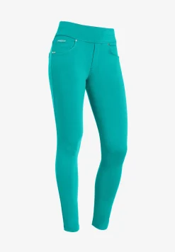 Freddy Pantaloni N.O.W.® skinny vita media risvoltabile in jersey-Donna Jeans E Pantaloni