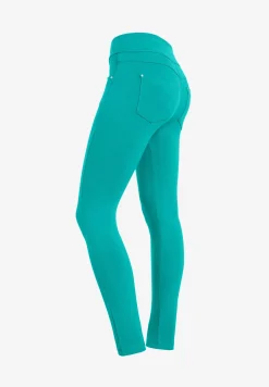 Freddy Pantaloni N.O.W.® skinny vita media risvoltabile in jersey-Donna Jeans E Pantaloni