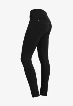 Freddy Pantaloni N.O.W.® skinny vita media risvoltabile in jersey-Donna Jeans E Pantaloni