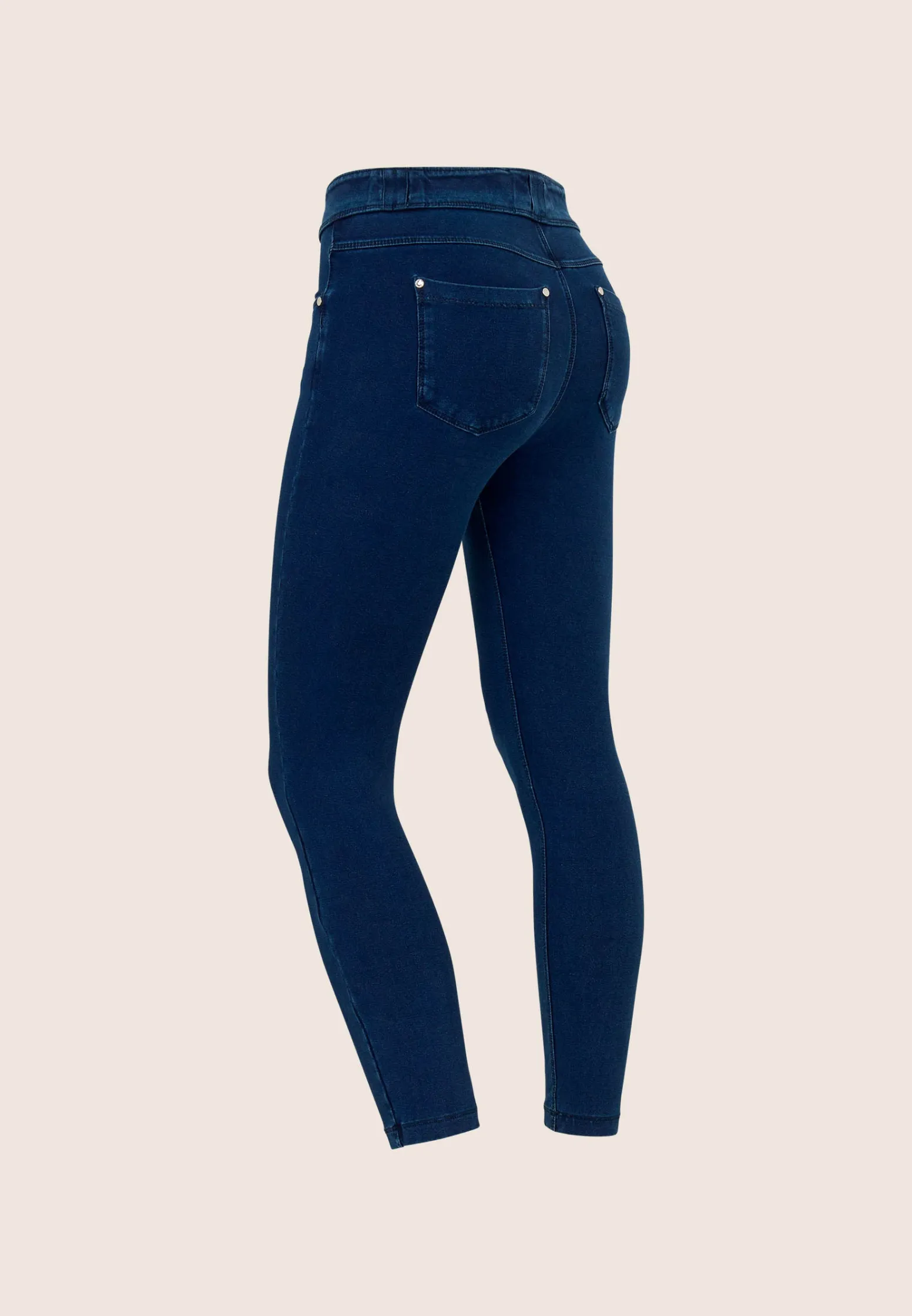 Freddy Pantaloni N.O.W.® skinny vita media in jersey effetto denim-Donna Jeans E Pantaloni|Tutti I Pantaloni
