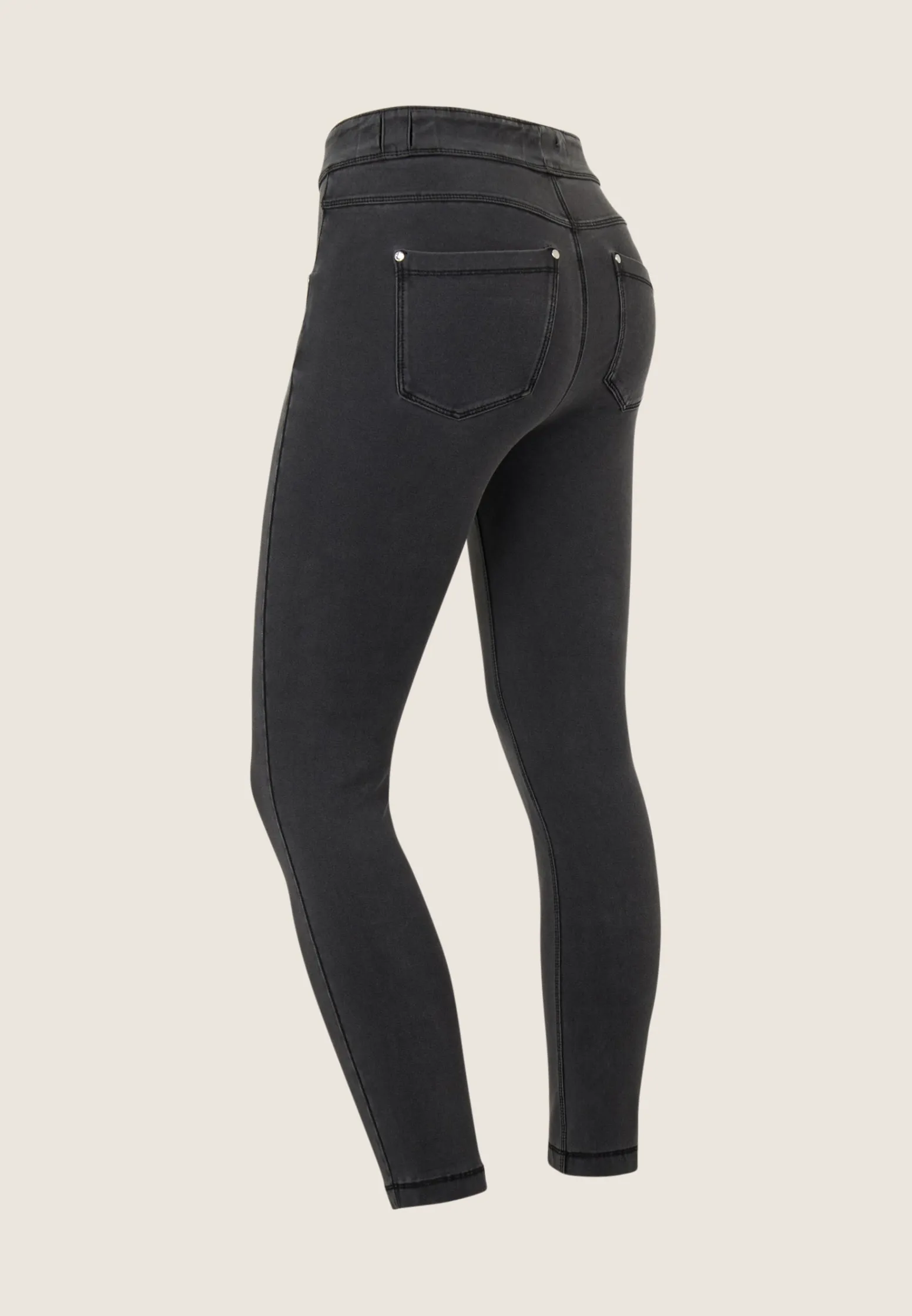 Freddy Pantaloni N.O.W.® skinny vita media in jersey effetto denim-Donna Jeans E Pantaloni|Tutti I Pantaloni