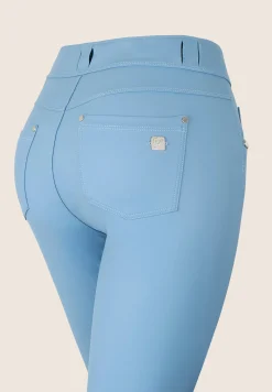 Freddy Pantaloni N.O.W.® skinny vita media in similpelle ecologica-Donna Jeans E Pantaloni|Tutti I Pantaloni