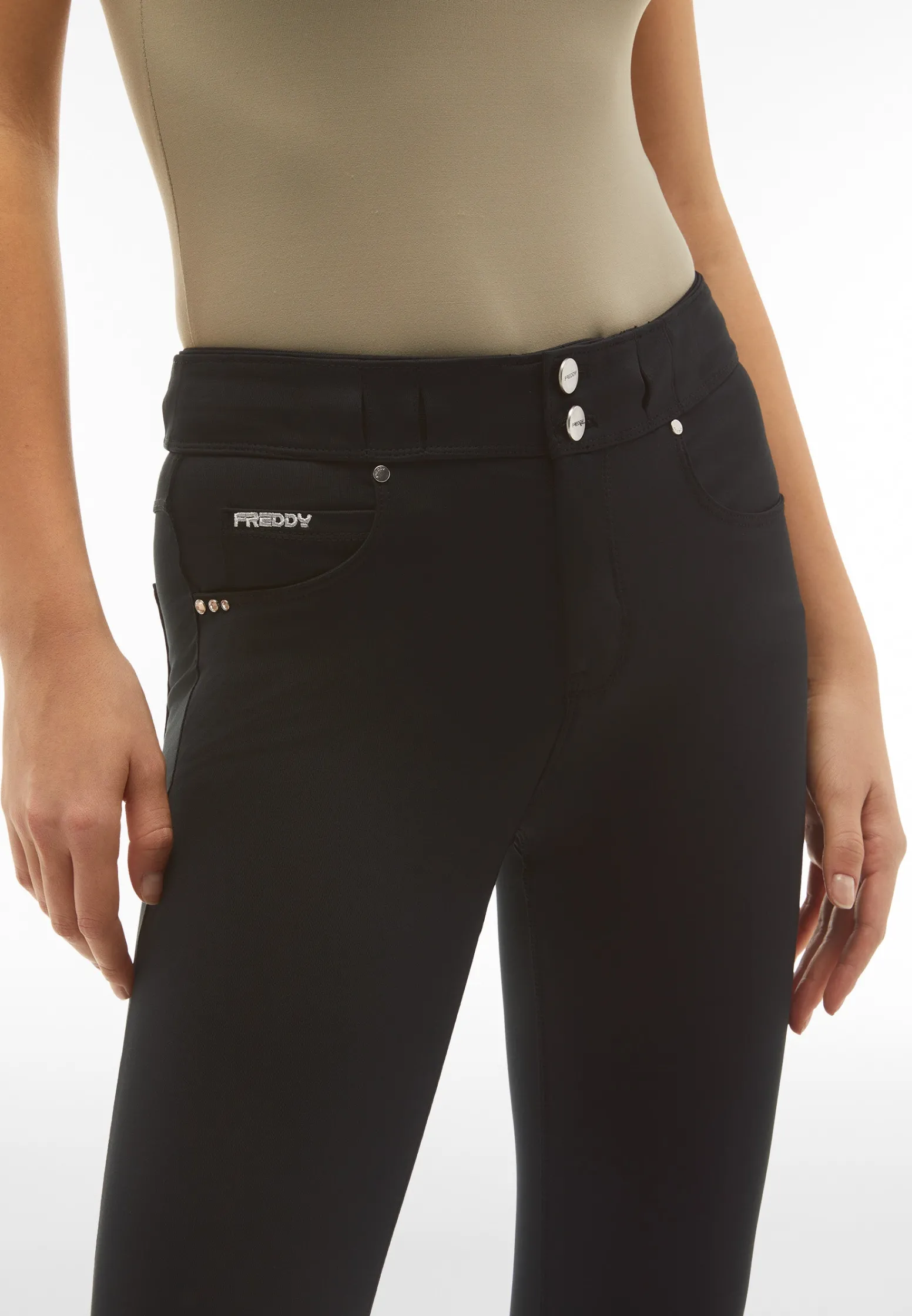 Freddy Pantaloni N.O.W.® skinny vita media tessuto traspirante-Donna Jeans E Pantaloni|Tutti I Pantaloni