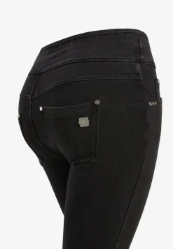 Freddy Pantaloni N.O.W.® skinny vita risvoltabile in jersey denim-Donna Jeans E Pantaloni
