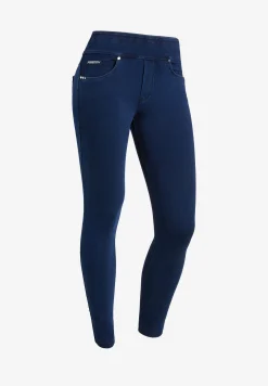 Freddy Pantaloni N.O.W.® skinny vita risvoltabile in jersey denim-Donna Jeans E Pantaloni