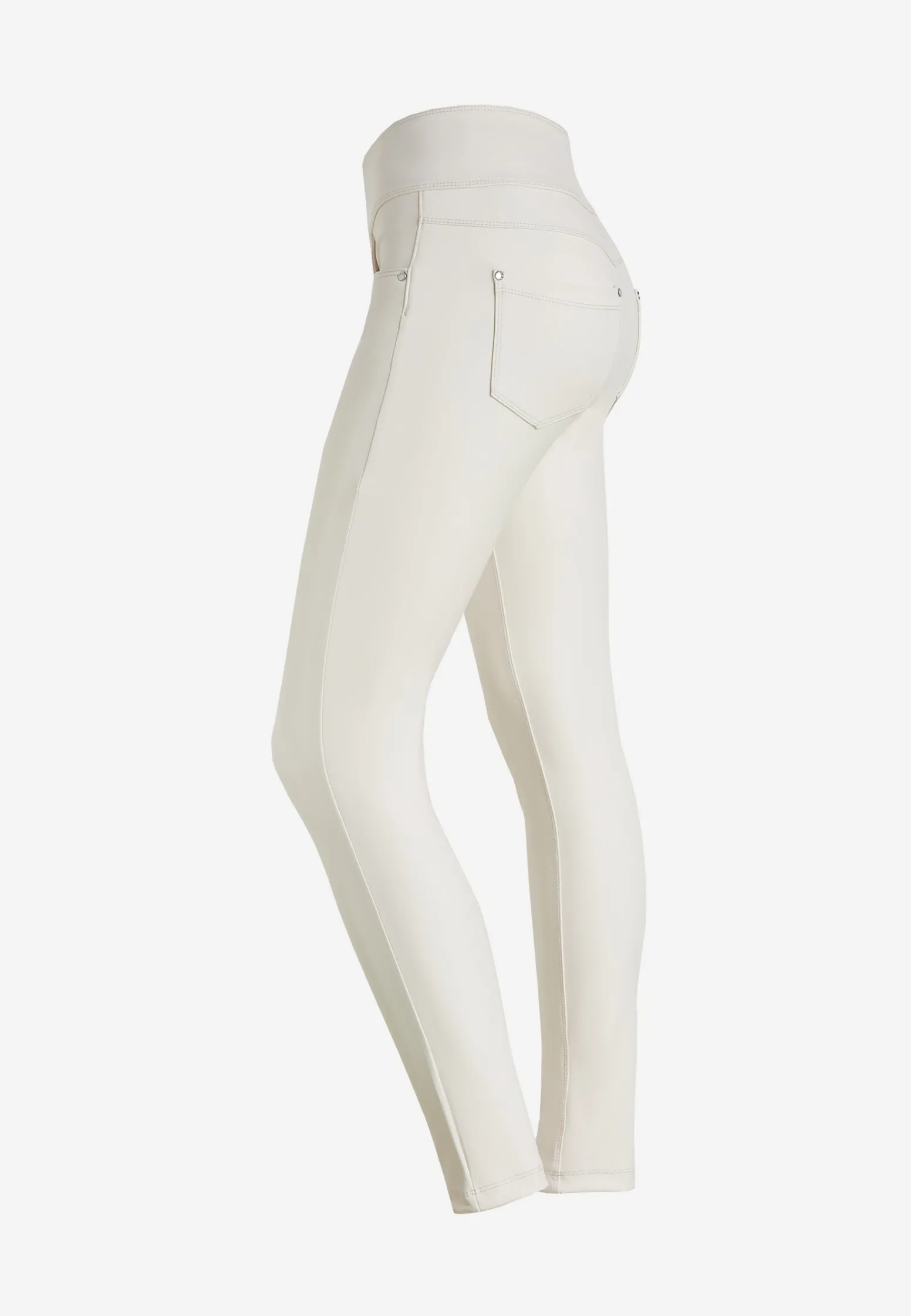 Freddy Pantaloni N.O.W.® skinny vita alta in similpelle ecologica-Donna Jeans E Pantaloni|Tutti I Pantaloni