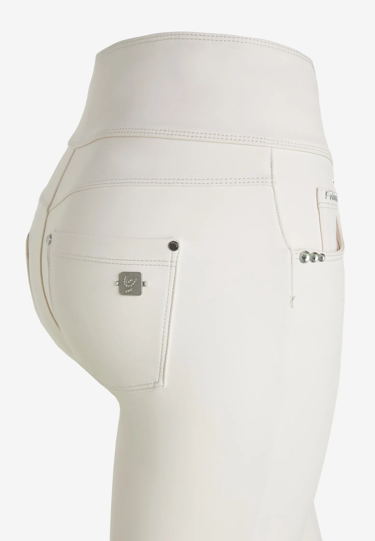 Freddy Pantaloni N.O.W.® skinny vita alta in similpelle ecologica-Donna Jeans E Pantaloni|Tutti I Pantaloni