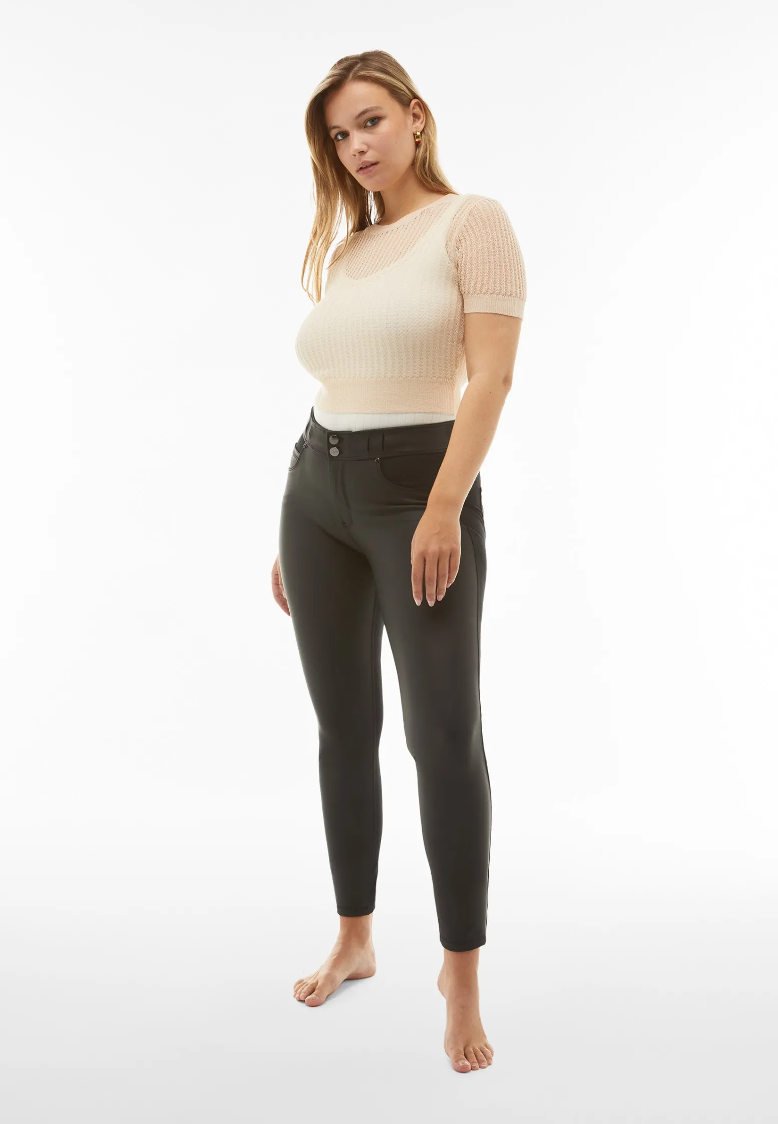 Freddy Pantaloni N.O.W.® superskinny fronte similpelle-Donna Jeans E Pantaloni|Tutti I Pantaloni