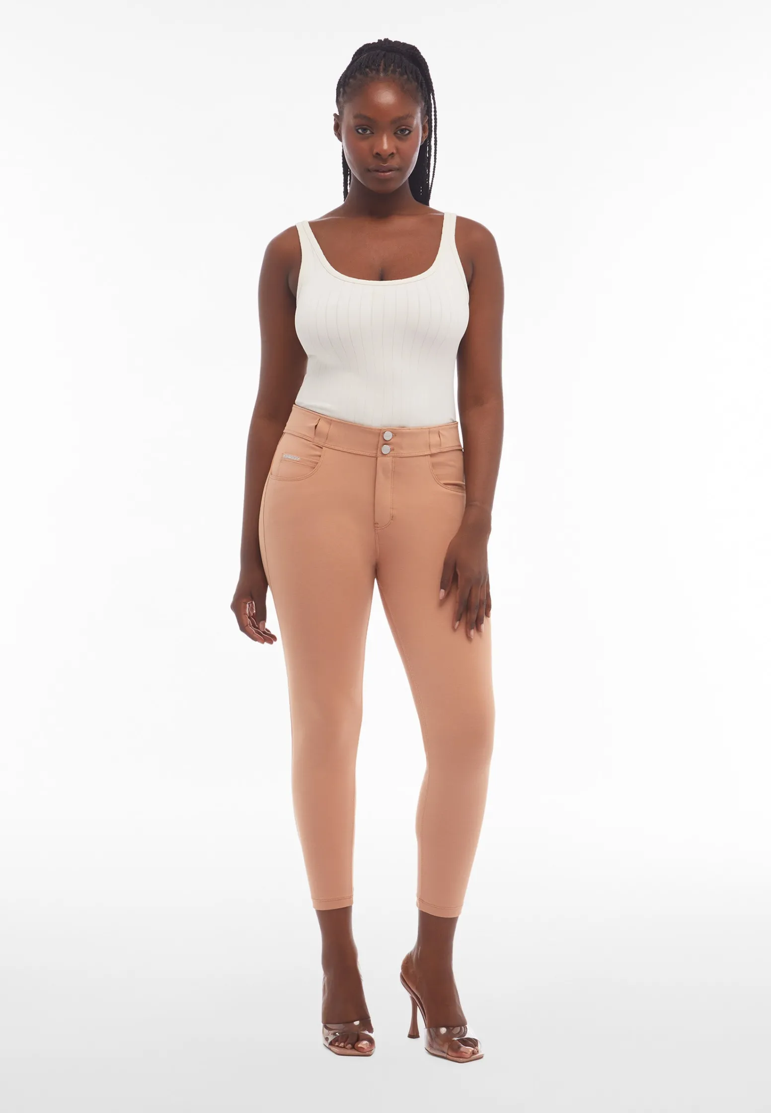Freddy Pantaloni N.O.W.® superskinny vita media in jersey organic-Donna Jeans E Pantaloni