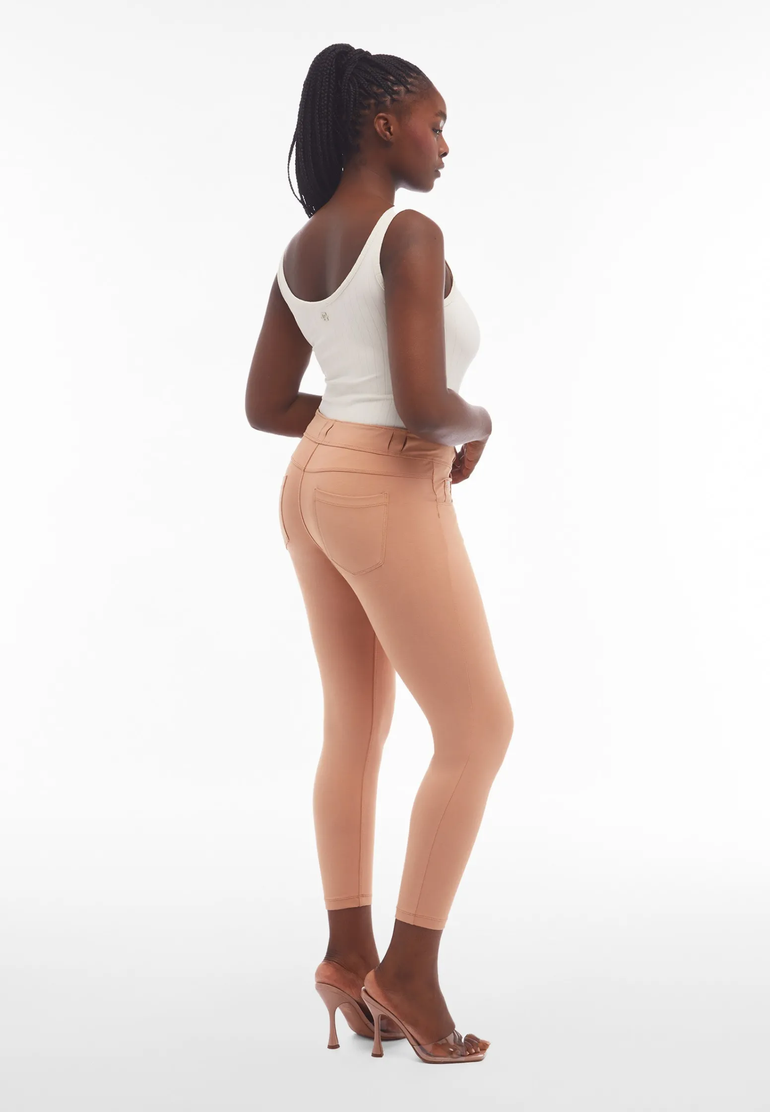 Freddy Pantaloni N.O.W.® superskinny vita media in jersey organic-Donna Jeans E Pantaloni