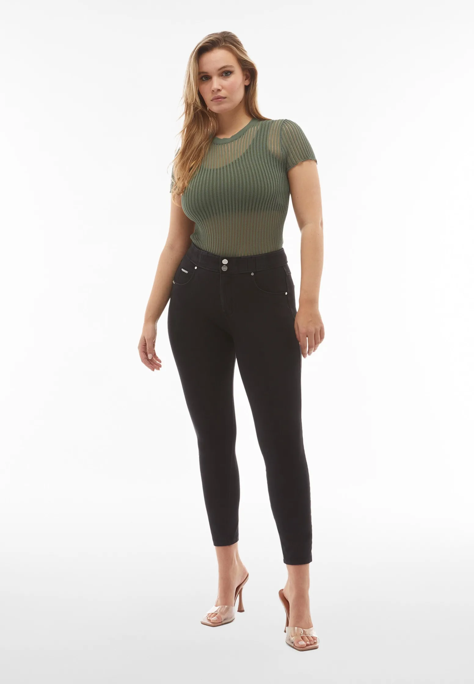 Freddy Pantaloni N.O.W.® superskinny vita media in jersey eco-Donna Jeans E Pantaloni|Tutti I Pantaloni