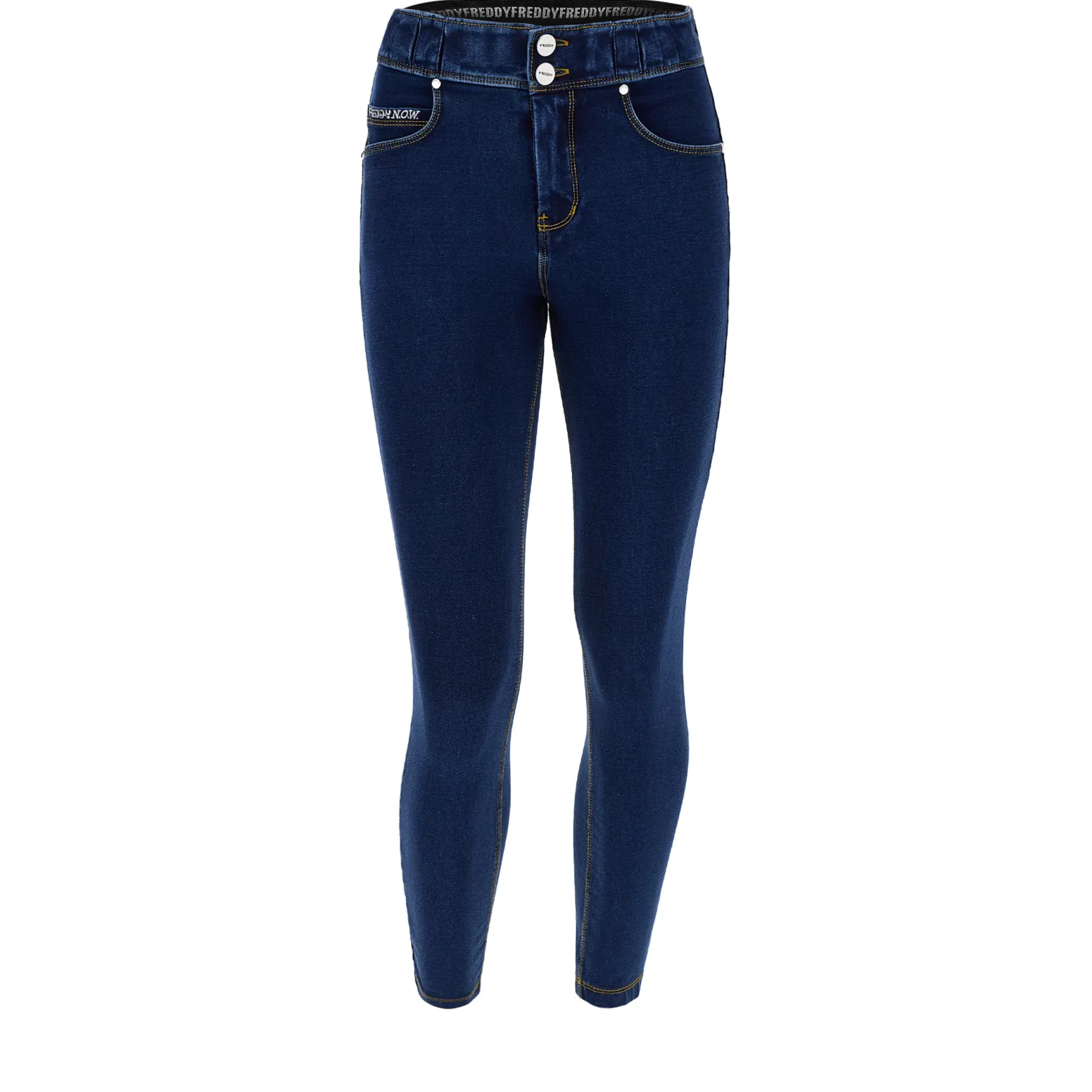 Freddy Pantaloni N.O.W.® superskinny vita media in jersey eco-Donna Jeans E Pantaloni|Tutti I Pantaloni