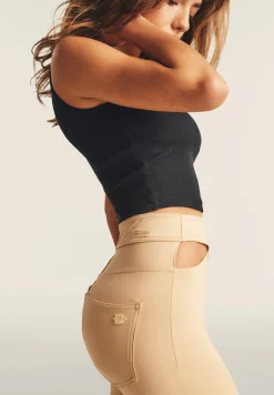 Freddy Pantaloni N.O.W. traspiranti vita alta e dettagli cut out-Donna Jeans E Pantaloni