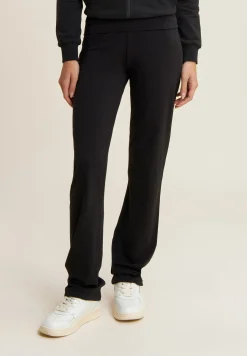 Freddy Pantaloni regular fit gamba dritta con coulisse sul fondo-Donna Padel|Pilates
