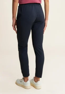 Freddy Pantaloni regular fit in jersey con fondo dritto aderente-Donna Pilates|Ginnastica