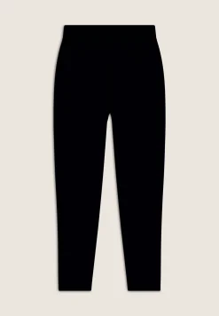 Freddy Pantaloni regular fit in jersey con fondo dritto aderente-Donna Pilates|Ginnastica