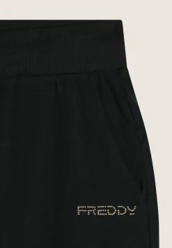 Freddy Pantaloni regular fit in jersey con fondo dritto-Donna Padel|Pilates