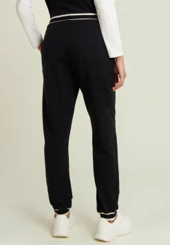 Freddy Pantaloni regular in felpa con dettagli a righe-Donna Pantaloni Sportivi