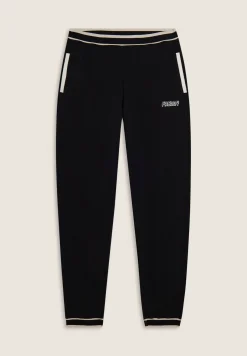 Freddy Pantaloni regular in felpa con dettagli a righe-Donna Pantaloni Sportivi