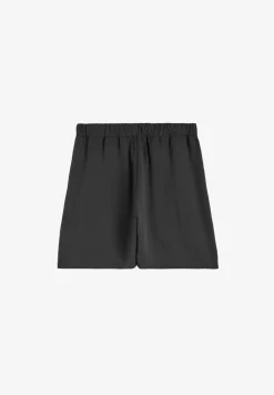 Freddy Pantaloni short da donna in lino viscosa con gamba ampia-Donna Padel|Shorts
