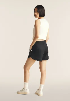 Freddy Pantaloni Shorts con paillettes e logo posteriore-Donna Shorts