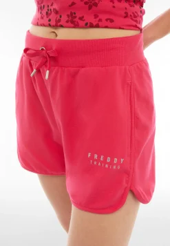 Freddy Pantaloni shorts da donna in heavy jersey stretch-Donna Ginnastica|Shorts