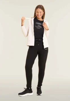 Freddy Pantaloni slim fit con spacchi laterali-Donna Pilates|Ginnastica