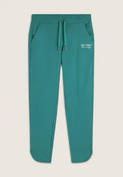 Freddy Pantaloni slim fit in jersey con dettagli floreali-Donna Pilates|Ginnastica