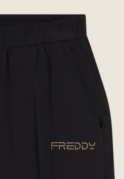 Freddy Pantaloni slim fit in jersey con cucitura centrale-Donna Padel|Pilates