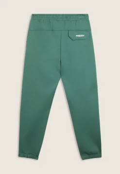Freddy Pantaloni slim in interlock con stampa UT e cuciture-Uomo Pantaloni Sportivi