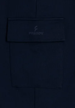 Freddy Pantaloni sportivi 100% cotone con tasconi cargo-Uomo Pantaloni Sportivi