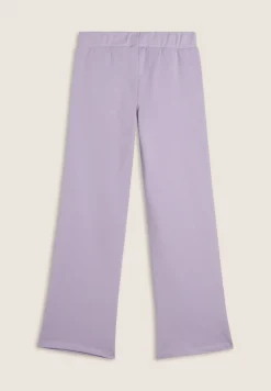 Freddy Pantaloni sportivi Bambina a gamba ampia e tasche interne- Pantaloni Sportivi