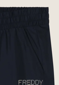 Freddy Pantaloni Sportivi comfort fit dal finish setoso-Donna Pantaloni Sportivi