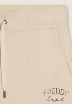 Freddy Pantaloni sportivi con fondo a polsino e coulisse-Donna Ginnastica|Pantaloni Sportivi