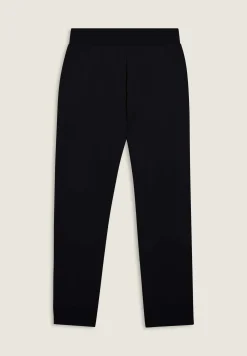 Freddy Pantaloni sportivi da donna con fondo dritto e logo strass-Donna Ginnastica|Pantaloni Sportivi
