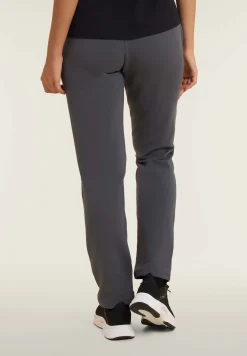 Freddy Pantaloni sportivi da donna con fondo dritto e logo strass-Donna Ginnastica|Pantaloni Sportivi